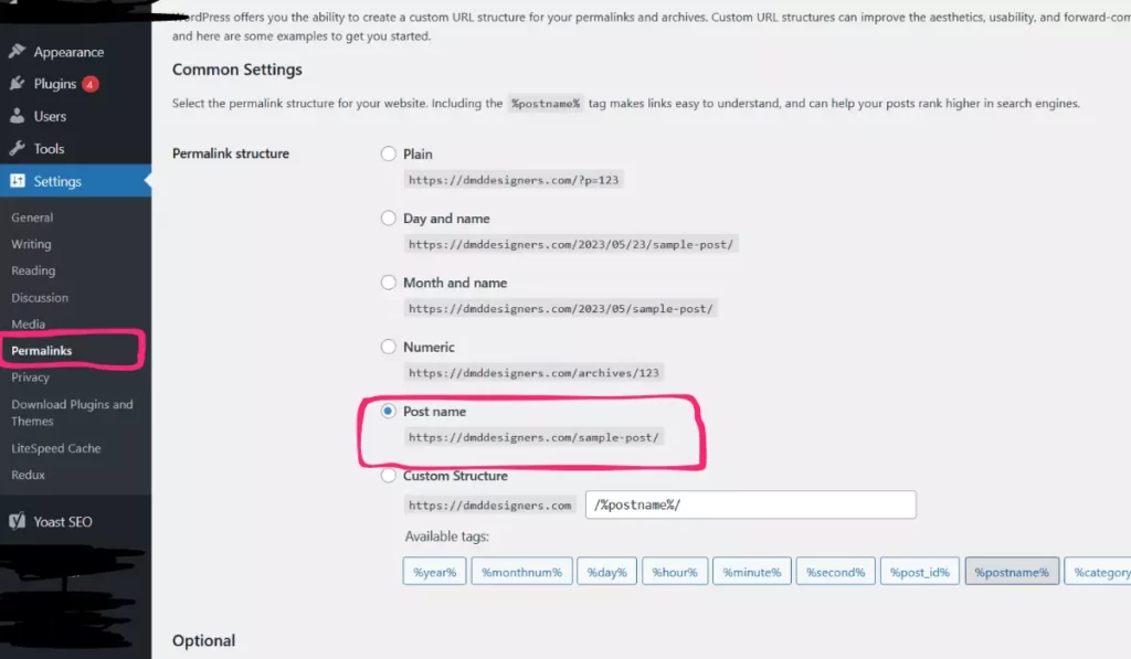 Using SEO-Friendly URL Structures in WordPress