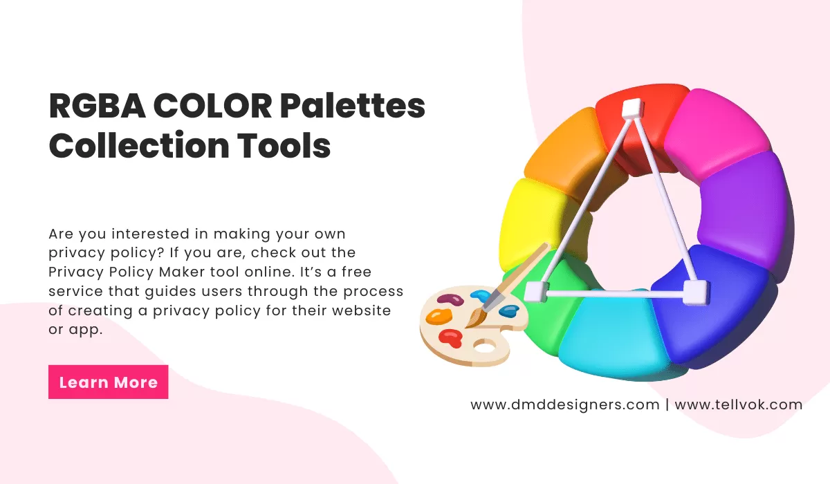 RGBA COLOR Palettes Collection Tools